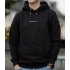 HOMBRES BLACK HOODIE